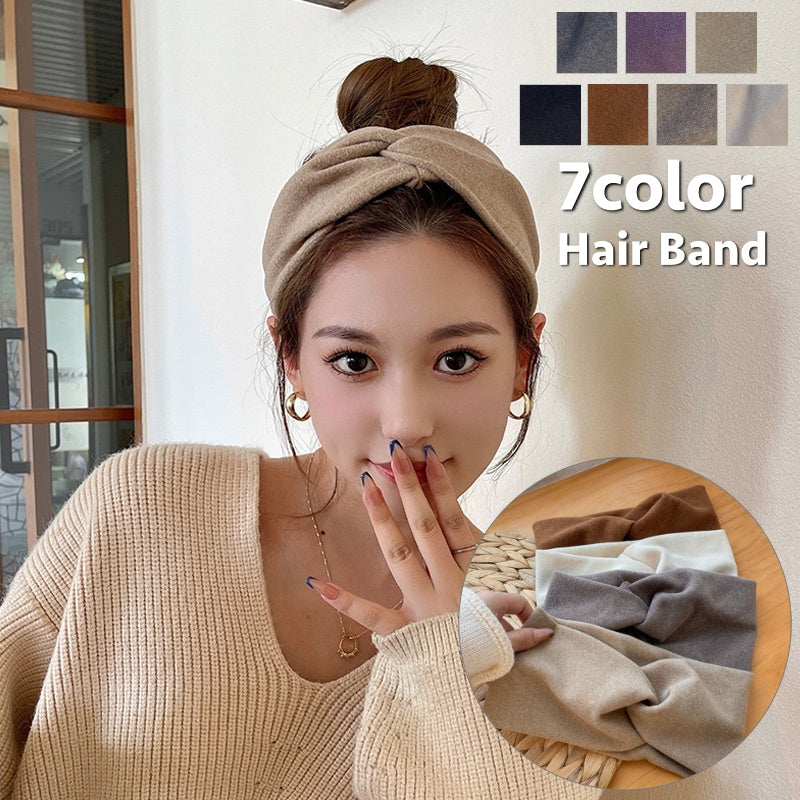 ヘアバンド 幅広 ヘッドバンド ヘアターバン レディース 女性 商品画像