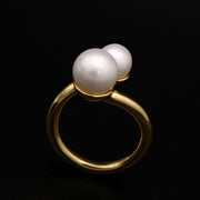 スカーフリング レディース アクセサリー スカーフ留め ストールリング フェイクパール パール調 上品 きれいめ ゴージャス フォーマル カジュアル プレゼント 女性 婦人