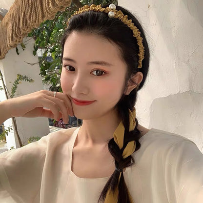 カチューシャ レディース ヘアアクセサリー 髪飾り リボン付き ヘアアレンジ 商品画像3