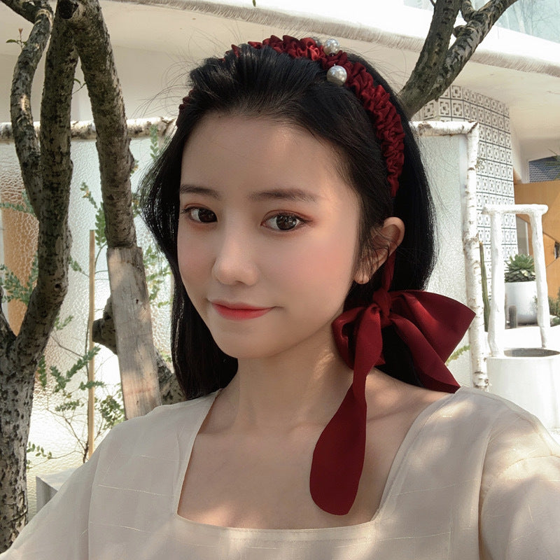 カチューシャ レディース ヘアアクセサリー 髪飾り リボン付き ヘアアレンジ 商品画像4