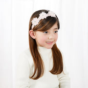 ヘアバンド ヘアアクセサリー ベビー 子供用 キッズ 赤ちゃん ヘッドバンド お花 フラワー フェイクパール ラインストーン 記念撮影 可愛い ファッション小物