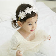 ヘアバンド ヘアアクセサリー ベビー 子供用 キッズ 赤ちゃん ヘッドバンド お花 フラワー フェイクパール ラインストーン 記念撮影 可愛い ファッション小物