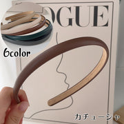 カチューシャ ヘアアクセサリー レディース 女性用 PUレザー 単色 シンプル ヘアバンド ヘアアレンジ 髪飾り まとめ髪 おしゃれ かわいい 大人可愛い 上品 カジュアル デイリー 普段使い 婦人用 ファッション小物
