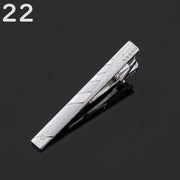 ネクタイピン タイピン アクセサリー ワニ口式 ビジュー メンズ シンプル ビジネス スーツ ギフト プレゼント 贈り物