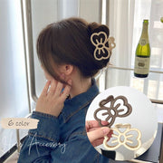 ヘアクリップ バンスクリップ ヘアアクセサリー 髪留め 女性 レディース 婦人 ちょうちょ リボン おしゃれ かわいい