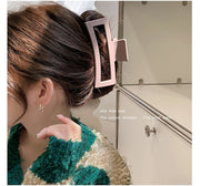 ヘアクリップ バンスクリップ レディース ヘアアクセサリー 髪留め 髪飾り まとめ髪 ヘアアレンジ 四角形 シンプル 挟む 簡単 女性 婦人 ロングヘア セミロング お風呂上り 普段使い デイリー