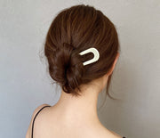 かんざし U字タイプ コーム レディースヘアアクセサリー ヘアピン ヘアコーム 髪飾り まとめ髪 ハーフアップ ヘアアレンジ きれい おだんご 浴衣 着物
