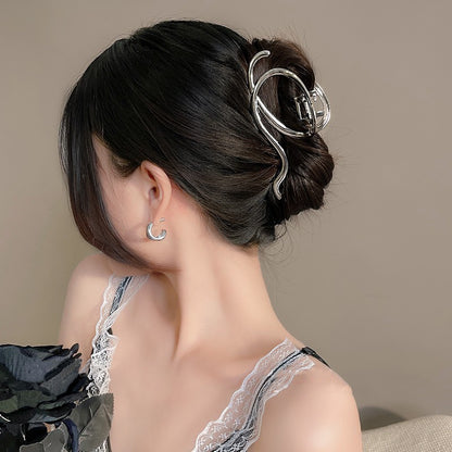 ヘアクリップ バンスクリップ レディース ヘアアクセサリー 髪留め まとめ髪 商品画像2