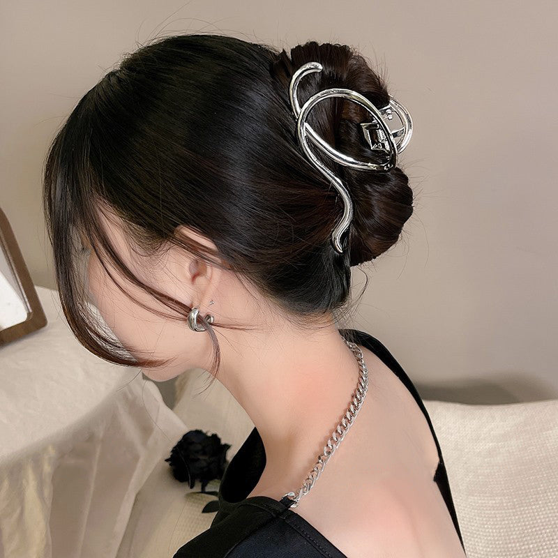 ヘアクリップ バンスクリップ レディース ヘアアクセサリー 髪留め まとめ髪 商品画像3