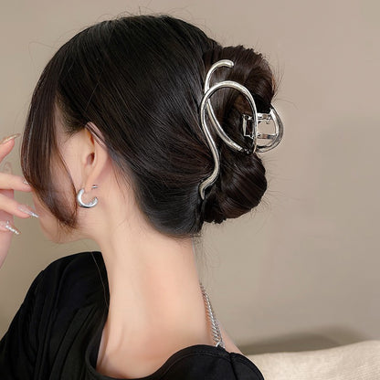 ヘアクリップ バンスクリップ レディース ヘアアクセサリー 髪留め まとめ髪 商品画像4