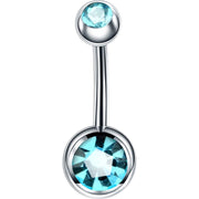 ボディピアス へそピアス 14G レディース 2個売り 2個セット アクセサリー ボディピアス シルバーカラー バナナバーベル へそピ ヘソピ 軟骨 耳たぶ ヘリックス カーブバーベル セカンドピアス ラインストーン 14ゲージ 1.6mm  イヤーロブ 舌 眉 トラガス 臍 口 リップ インナーコンク アウター シンプル おしゃれ キラキラ 女性 男性 プレゼント ギフト 贈り物 誕生日 記念日 ブルー パープル レッド 紫 青 赤 グリーン 緑 ホワイト 白 ブラック イエロー 黒