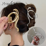 ヘアクリップ バンスクリップ レディース 女性 ヘアアクセサリー 髪留め 髪飾り シンプル まとめ髪 ヘアアレンジ ゴールドカラー シルバーカラー おしゃれ かわいい ファッション小物