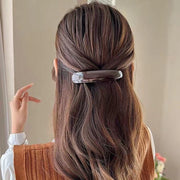 バレッタ 単品 1個 ヘアアクセサリー レディース 女性 女子 髪留め 髪飾り まとめ髪 ヘアアレンジ マーブル シンプル スクエア 上品 大人女子 オフィス フェミニン カジュアル デイリー お出かけ デート 女性用 婦人用 ファッション小物