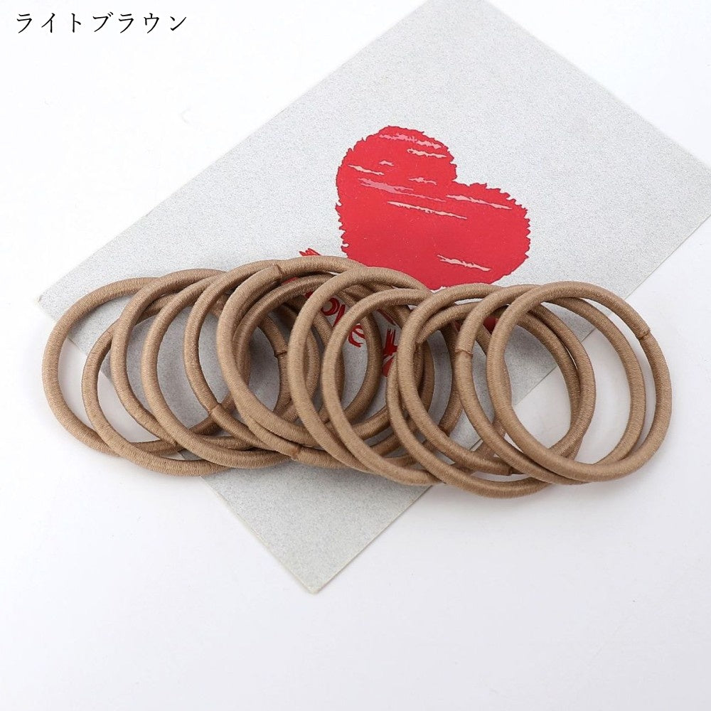 ヘアゴム 髪ゴム 100本セット レディース 女性 メンズ 商品画像5