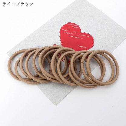 ヘアゴム 髪ゴム 100本セット レディース 女性 メンズ 商品画像5