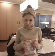 ヘアバンド 幅広 レディース 女性 ヘアアクセサリー リブ クロス ヘッドバンド ヘアターバン 髪飾り 髪留め ヘアアレンジ 無地 ソリッドカラー おしゃれ ファッション小物