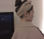 ヘアバンド 幅広 レディース 女性 ヘアアクセサリー リブ クロス ヘッドバンド ヘアターバン 髪飾り 髪留め ヘアアレンジ 無地 ソリッドカラー おしゃれ ファッション小物
