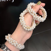 ヘアゴム ビーズシュシュ ヘアアクセサリー レディース 髪ゴム まとめ髪 フェイクパール 存在感 子供用 女の子 キッズ 髪飾り かわいい おしゃれ 上品 大人可愛い オフィス OL 普段使い ガールズ ヘアアレンジ カジュアル 婦人 女性 ホワイト 白 入学式 卒業式 結婚式 2次会 パーティー イベント