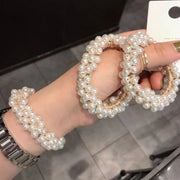 ヘアゴム ビーズシュシュ ヘアアクセサリー レディース 髪ゴム まとめ髪 フェイクパール 存在感 子供用 女の子 キッズ 髪飾り かわいい おしゃれ 上品 大人可愛い オフィス OL 普段使い ガールズ ヘアアレンジ カジュアル 婦人 女性 ホワイト 白 入学式 卒業式 結婚式 2次会 パーティー イベント