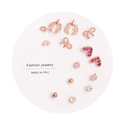 スタッドピアス キャッチピアス 6点セット 7点セット レディース アクセサリー 00371 バリエーション画像