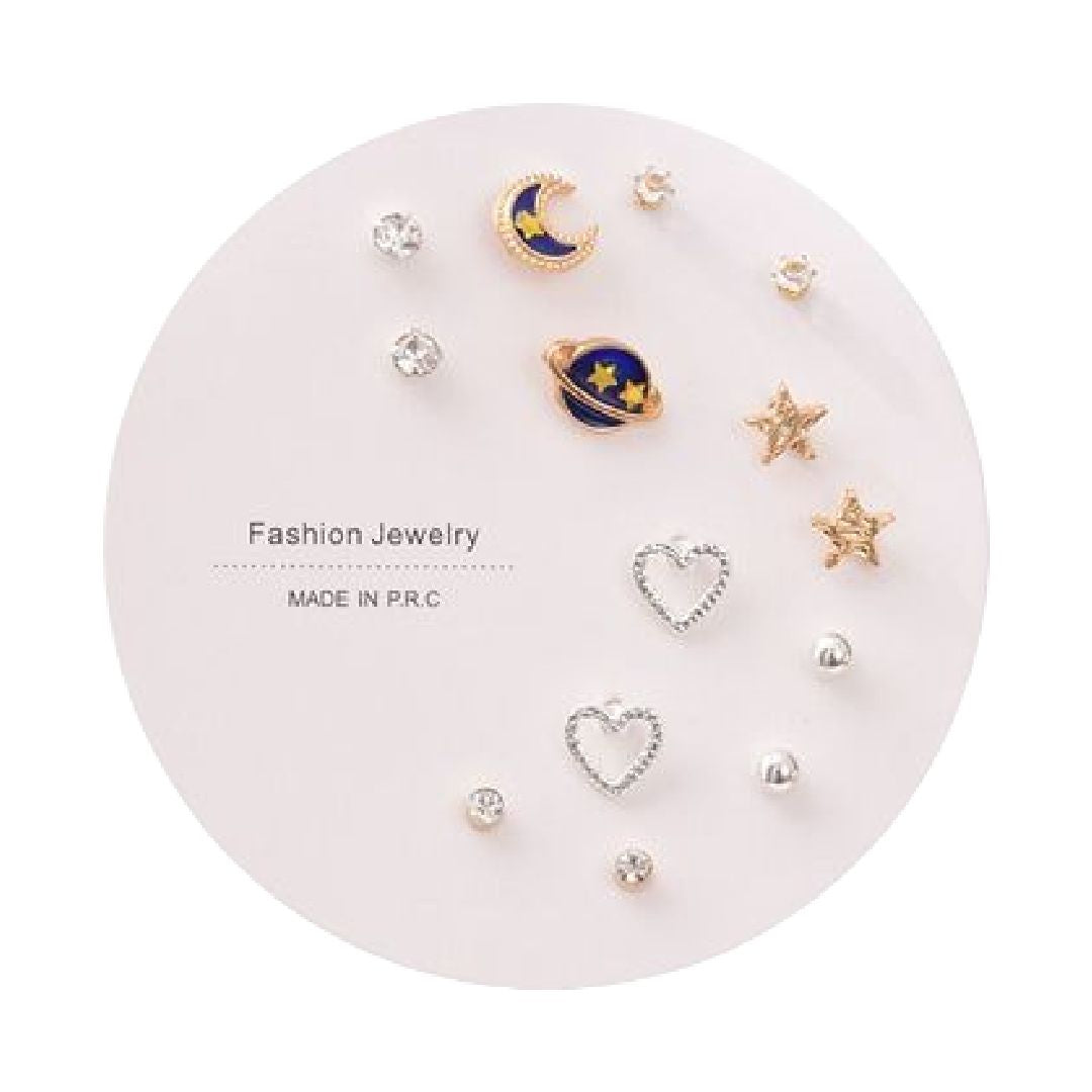 スタッドピアス キャッチピアス 6点セット 7点セット レディース アクセサリー 08661 バリエーション画像