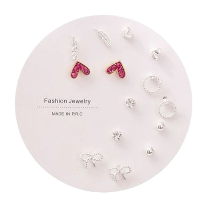 スタッドピアス キャッチピアス 6点セット 7点セット レディース アクセサリー 08671 バリエーション画像