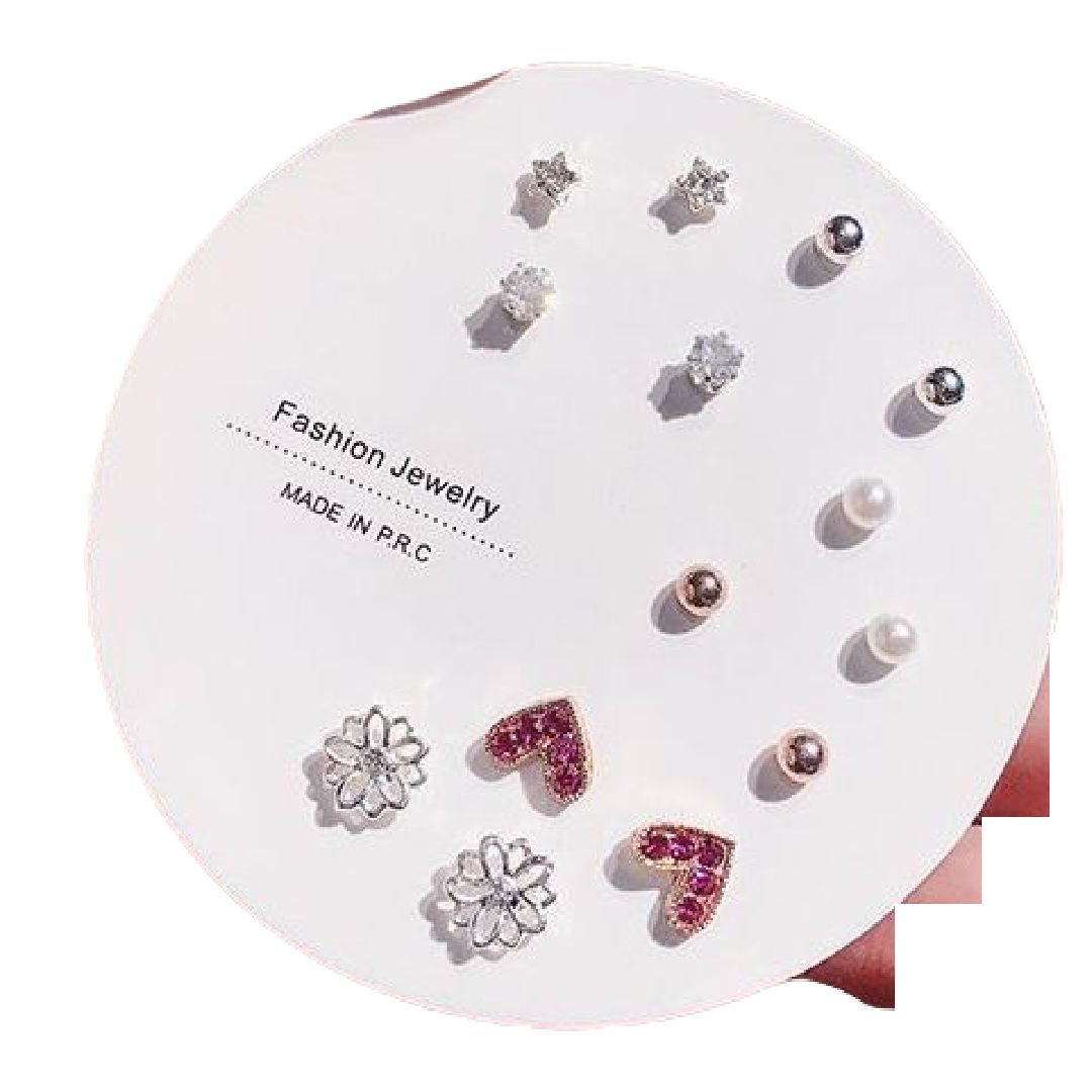 スタッドピアス キャッチピアス 6点セット 7点セット レディース アクセサリー 10501 バリエーション画像