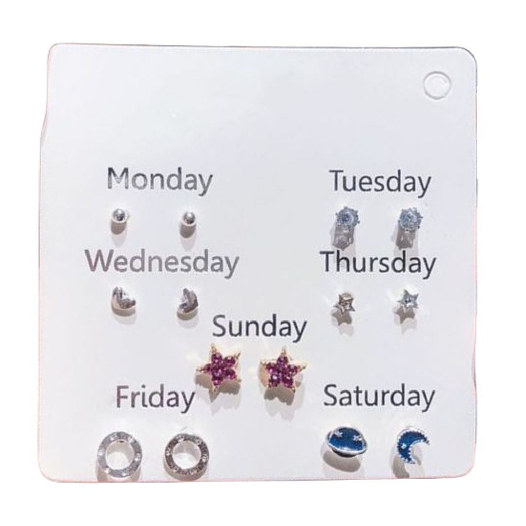 スタッドピアス キャッチピアス 6点セット 7点セット レディース アクセサリー 10571 バリエーション画像