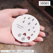 スタッドピアス キャッチピアス 6点セット 7点セット レディース アクセサリー 耳飾り ミニ 小さい ラインストーン 可愛い おしゃれ 女性用 婦人用 ファッション小物 プレゼント 誕生日 記念日 贈り物 ギフト