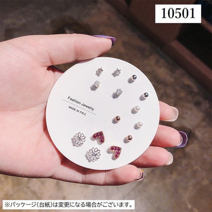 スタッドピアス キャッチピアス 6点セット 7点セット レディース アクセサリー 商品画像2