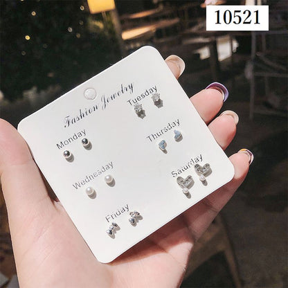 スタッドピアス キャッチピアス 6点セット 7点セット レディース アクセサリー 商品画像4