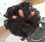 ポイントウィッグ つけ毛 付け毛 レディース 女性用 シュシュ お団子 シニヨンヘアー アップスタイル ボリュームアップ カラバリ豊富