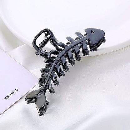 ヘアクリップ レディース ヘアアクセサリー バンスクリップ 髪留め フィッシュボーンヘアクリップ 商品画像5