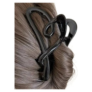 ヘアクリップ バンスクリップ レディース 女性 ヘアアクセサリー 髪留め 髪飾り 無地 シンプル ハート ヘアアレンジ まとめ髪 おしゃれ 可愛い お出かけ 普段使い プレゼント 贈り物 ギフト