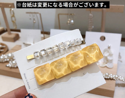 ヘアクリップ ヘアピン 2点セット くちばしクリップ レディース 女性 商品画像3