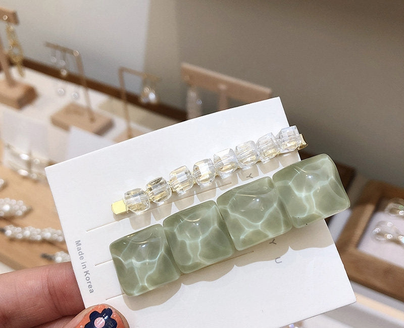 ヘアクリップ ヘアピン 2点セット くちばしクリップ レディース 女性 商品画像4