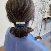ヘアゴム 髪ゴム レディース ヘアアクセサリー まとめ髪 髪留め 髪飾り ヘアアレンジ 四角形 上品 おしゃれ ポニーテール お団子 女性用 きれいめ ロングヘア セミロング 外出 お出掛け オフィス 母の日 誕生日 プレゼント 贈り物 普段使い デイリー