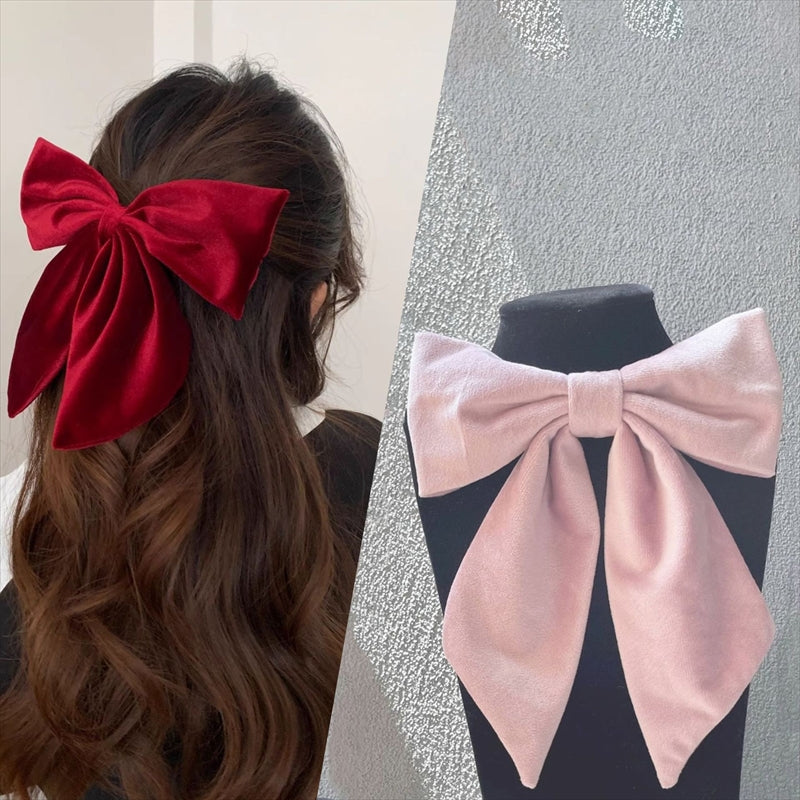 バレッタ リボン 髪留め レディース 女性 ヘアアクセサリー 商品画像2