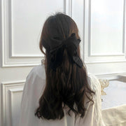 ヘアクリップ バナナクリップ レディース 女性 ヘアアクセサリー リボン 髪留め 髪飾り まとめ髪 ヘアアレンジ おしゃれ かわいい 上品 シンプル 普段使い オフィス 通勤 お出かけ デート デイリー 女性用 婦人用 ファッション小物