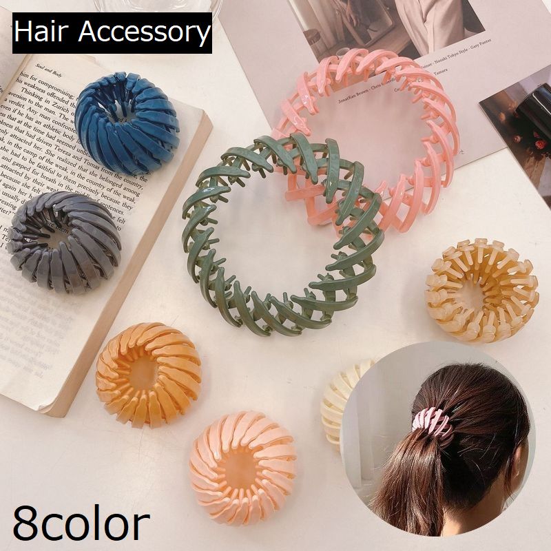 ヘアクリップ ヘアリング風 ヘアカフス風 レディース 大人 ヘアアクセサリー 商品画像