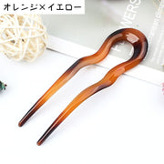 かんざし レディース ヘアアクセサリー Uピン 簪 ヘアピン 髪飾り 髪留め まとめ髪 ヘアアレンジ おしゃれ かわいい シンプル 普段使い デイリー
