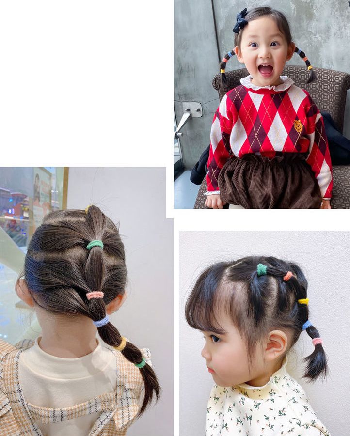 ヘアゴム リングゴム 約100本セット 子供 キッズ 女の子 商品画像3