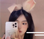 カチューシャ バレッタ コスプレ レディース 大人 ウサ耳 ミミ ウサミミ ウサギ ふわふわ かわいい ロリータ フェミニン おしゃれ アニマル 女の子 女子
