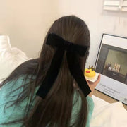 ヘアゴム 髪ゴム ヘアクリップ くちばしクリップ ヘアアクセサリー レディース 女性 大きめ リボン 無地 シンプル 髪留め まとめ髪 ヘアアレンジ ポニーテール お洒落 大人可愛い きれいめ お出かけ 普段使い デイリー 婦人