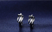 ピアス レディース アクセサリー フープピアス 女性用 シンプル きれいめ 上品 ギフト プレゼント 小ぶり シルバーカラー 小さめ