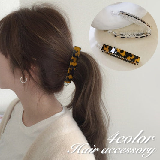 ヘアクリップ バナナクリップ レディース 女性 ヘアアクセサリー 髪留め 商品画像