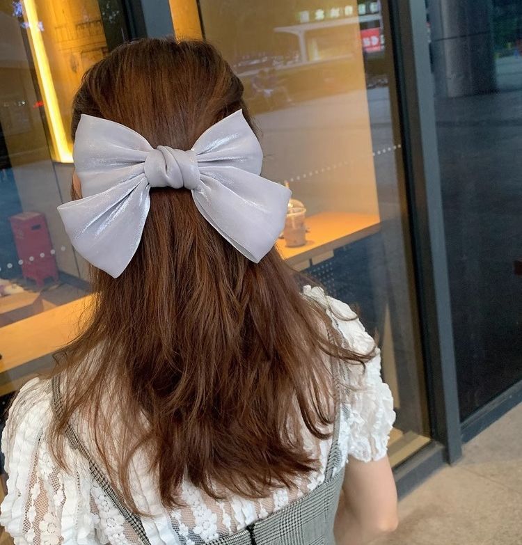 バレッタ リボン レディース ヘアアクセサリー 髪留め 髪飾り 商品画像4