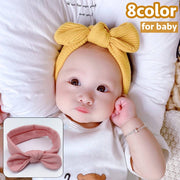 ヘアバンド ヘッドバンド ベビー 赤ちゃん 女の子 新生児 幼児 ヘアアクセサリー リボン 無地 幅広 かわいい キュート おしゃれ プレゼント 贈り物 出産祝い ファッション小物