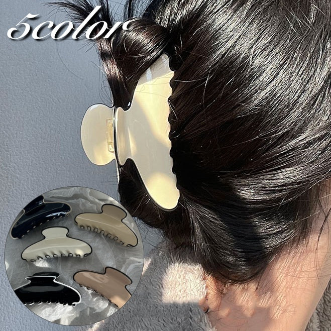 ヘアクリップ バンスクリップ ヘアアクセサリー レディース 女性 髪留め まとめ髪 髪飾り シンプル ヘアアレンジ お洒落 大人可愛い きれいめ 婦人