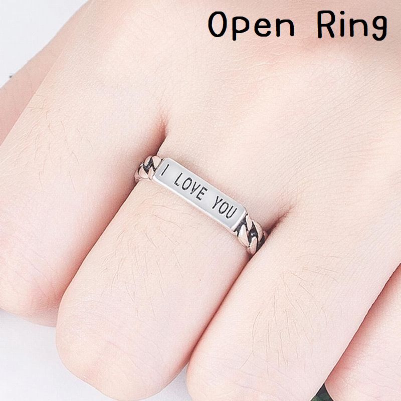 指輪 リング オープンリング アクセサリー レディース 女性 婦人 英字 おしゃれ かっこいい プレゼント ギフト ファッション雑貨